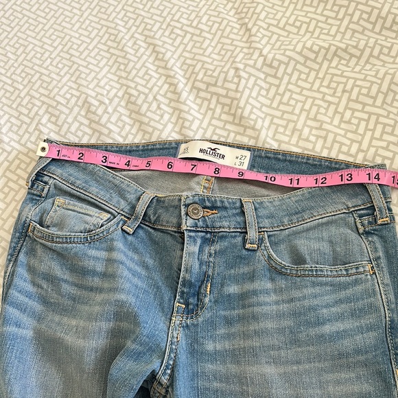 hollister 5s (27x31) low rise boot cut jeans - Picture 5 of 9